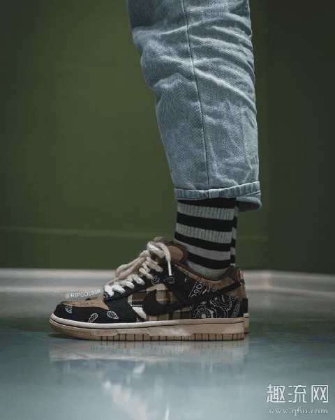 travis scott x dunk sb上脚赏析 TS联名耐克sb发售时间正式确定