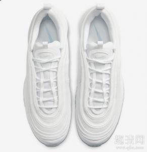 也不是联潮牌资讯名的AF1（Air Max 97 “White Ice”配色赏析 Nike Air Max 97为什么叫子弹头）