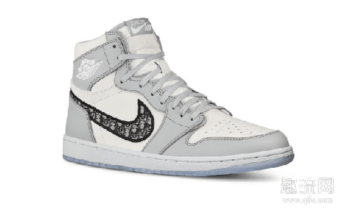 Travis Scott上脚Dior x AJ1 Dior x AJ1细节赏析 