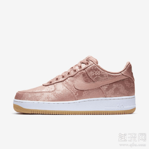 陈冠希联名aj1玫瑰金丝绸发售时间正式确定 af1玫瑰金丝绸撕开是什么样