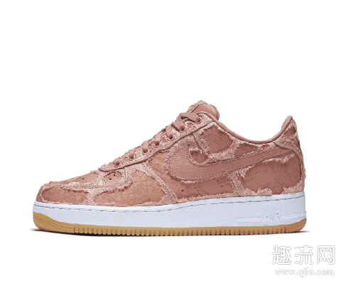 陈冠希联名aj1玫瑰金丝绸发售时间正式确定 af1玫瑰金丝绸撕开是什么样