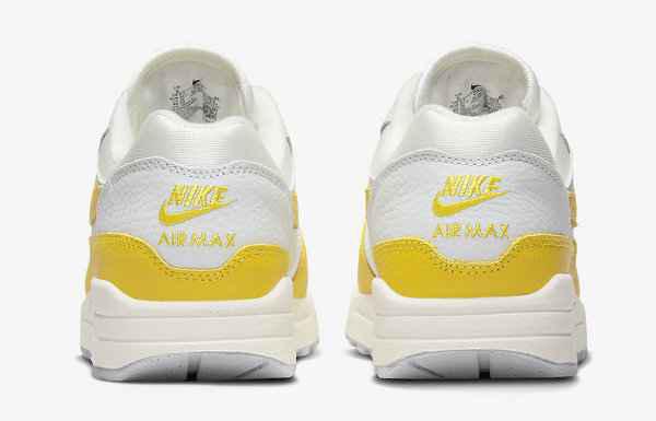  Air Max 1 全新灰白黄配色潮牌鞋款 目前没有明确何时发售（Air Max 1 全新灰白黄配色鞋款释出，夏日气息）