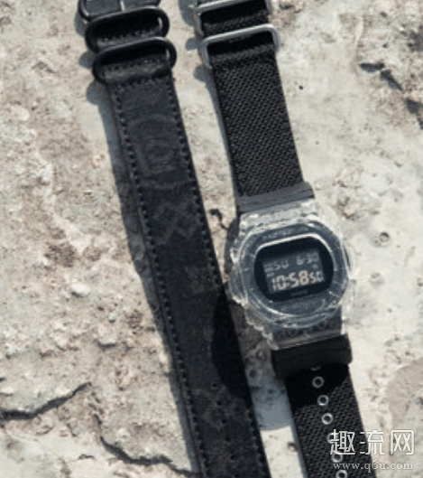 CLOT联名G-SHOCK联乘DW-5750腕表即将开售 卡西欧黑金手表怎么调时间