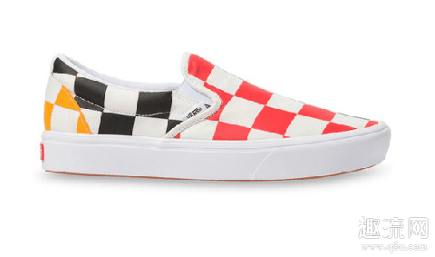 Vans多彩棋盘格Slip-Ons发售 Vans多彩棋盘格Slip-Ons售价如何