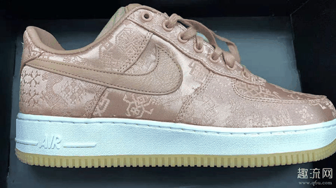 空军一号玫瑰金丝绸开箱测评 AF1金丝绸多少钱