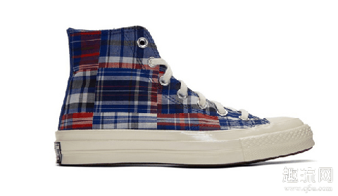 匡威推出复古格纹拼接Chuck 70鞋款系列 Converse Chuck 70新配色鞋款sneaker能买到吗