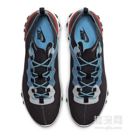 NIKE REACT ELEMENT 55 “ANTHRACITE/BLUE FURY”赏析 React Element 55新配色售价如何