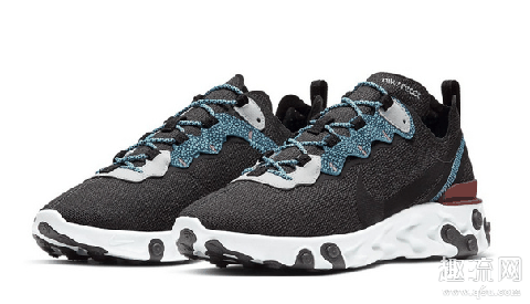 NIKE REACT ELEMENT 55 “ANTHRACITE/BLUE FURY”赏析 React Element 55新配色售价如何