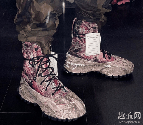 油画风格Yeezy Boost 1050曝光 Yeezy Sample高价鞋款上脚图