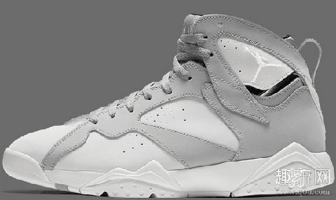 AJ7 “NEUTRAL GREY”配色渲染图赏析 Nike Air Jordan 7脚感如何