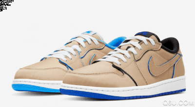 一袭米黄色鞋潮牌信息身表现十分清爽（Nike SB x AJ1 Low沙漠黄开箱测评 AJ1 Low鸳鸯刮刮乐如何刮开好看）