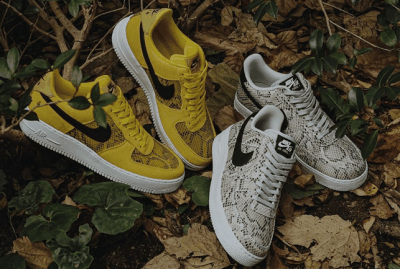  在 GD、Travis Scott 以潮牌信息及 CLOT 三大联名的加持下（Air Force 1蛇纹全新脚实测 空军一号豹纹惊艳登场）