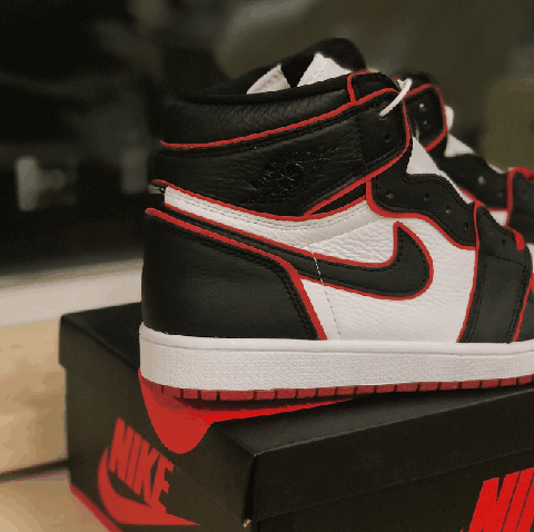 AJ1黑红红外线价格趋势 AJ1黑红红外线上脚搭配赏析