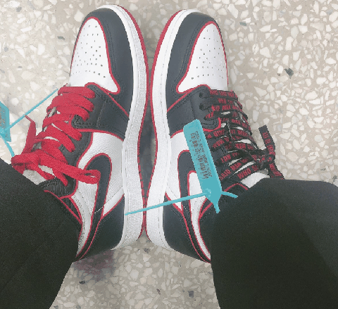 AJ1黑红红外线价格趋势 AJ1黑红红外线上脚搭配赏析