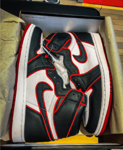 AJ1黑红红外线开箱测评 AJ1黑红红外线值得入手吗