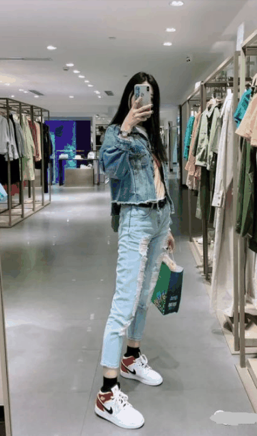 AJ1mid小芝加哥上脚图好看吗 AJ1mid小芝加哥上脚街拍图展示
