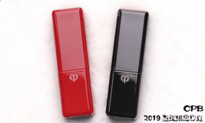 厚涂是很正的哑光复古正红潮牌汇潮牌网店（涂在手上的时候感觉挺滋润的（cpb2019圣诞限定口红好看吗 cpb2019圣诞限定口红试色合集）