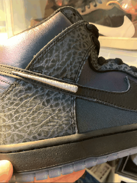 耐克sb dunk 全明星配色开箱测评 black sheep联名dunk sb“黑色大黄蜂”实物赏析