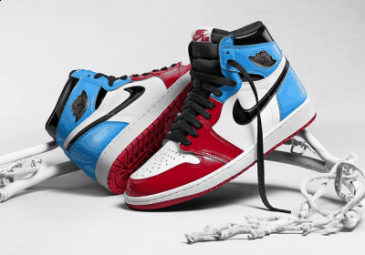 红蓝撞色潮牌汇潮牌网的搭配（aj1红蓝漆皮货量很大 aj1红蓝漆皮拼接价格趋势怎么样）