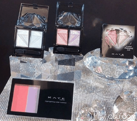 KATE2019秋季钻石眼影盘发售日期 KATE2019新品钻石眼影盘试色