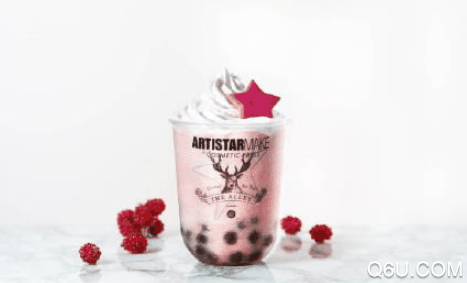 鹿角巷 x ARTISTARMAKE联名发售信息 珍珠奶茶和化妆品你pick哪款