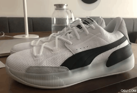 PUMA clyde hardwood黑白配色开箱测评 彪马clyde hardwood尺码如何选择