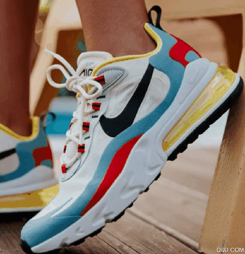 Nike air max 270 react上脚脚感如何 air max 270 react会掉色吗