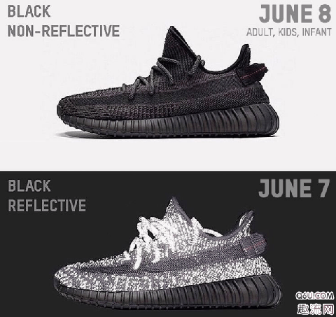 yeezy 350 v2纯黑侧透、黑天使发售时间提前 yeezy 350 v2纯黑侧透、黑天使值得入手吗