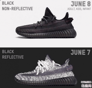 yeezy 350 v2纯黑侧透、黑天使发售时间提前 目前小潮牌商城编得知的是yeezy 350 v2反光版本的黑满天星配色将于 6 月 7 日正式发售（yeezy 350 v2纯黑侧透、黑天使发售时间提前 yeezy 350 v2纯黑侧透、黑天使值得入手吗）