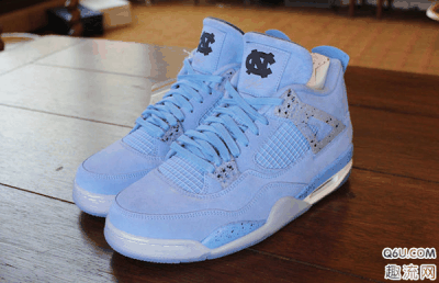 这款是不潮牌品牌能市售的（AJ4北卡蓝 PE 配色赏析 AJ4北卡蓝 PE 会不会发售）