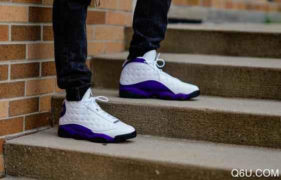 AJ13湖人开箱测评 AJ13湖人值得买吗