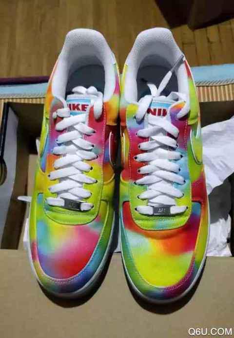 AF1扎染芝加哥开箱测评 AF1扎染芝加哥国内发售吗