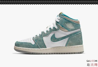 其实小编认为潮牌商城AJ1用来逛街（AJ1 “Turbo Green” GS这款鞋卖到补货 AJ1蒂芙尼绿细节赏析）