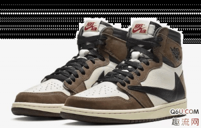 也许有更多的朋友们连跑道都潮牌品牌没机会上… 这双Travis Scott x AJ1猝不及防（aj1倒钩什么时候发售 aj1倒钩是什么联名的）