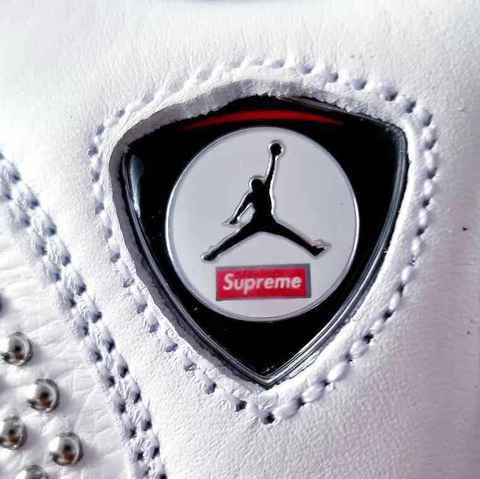 aj14supreme白红开箱测评 aj14联名supreme是实战鞋吗
