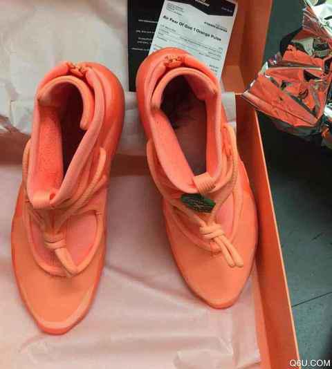Air FOG 1珊瑚橙开箱测评 Nike Air Fear of God 1偏码吗