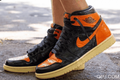 赋予这款「扣碎 3.0」A潮牌资讯ir Jordan 1 前所未有的强烈年代感（AJ1扣碎3.0上脚图 AJ1 Shattered Backboard 3.0货量大吗）