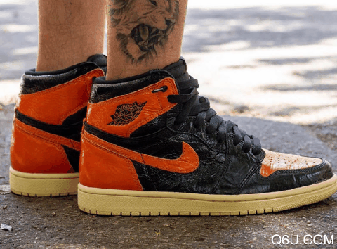 AJ1扣碎3.0上脚图 AJ1 Shattered Backboard 3.0货量大吗