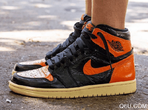 AJ1扣碎3.0上脚图 AJ1 Shattered Backboard 3.0货量大吗