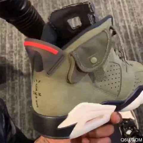 Travis Scott x Air Jordan 6上脚图 AJ6 X TS值得入手吗
