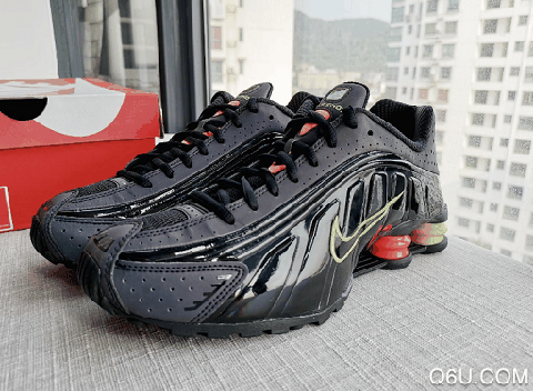 耐克Shox R4黑光开箱测评 Shox R4是篮球鞋吗
