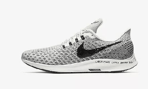 仿佛有些海洋气息的涂鸦设计 Nike Zoom P潮牌商城egasus 35 从去年开始就备受瞩目的Pegasus 35也不能“免俗”（2019年一月发售涂鸦元素的鞋款有哪些 2019年一月发售涂鸦元素的鞋款盘点）