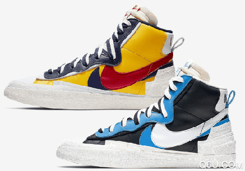 Sacai× Nike blazer mid开箱 Sacai× Nike blazer mid如何搭配