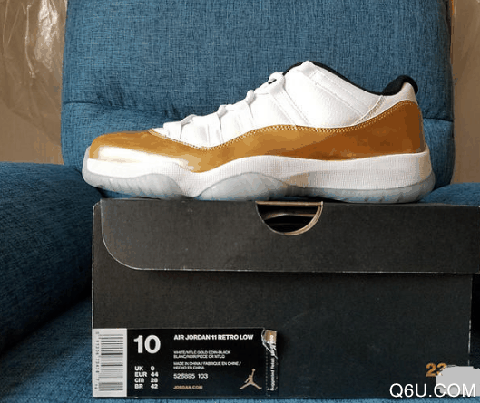 AJ11白金奥运开箱测评 AJ11白金奥运会掉漆吗