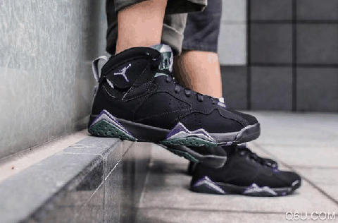  Air Jordan 7 Ray Allen 雷阿伦潮牌商城 联名款AJ7重新吸引了一批AJ7的粉丝（2019年AJ系列压街鞋款推荐 你会选择AJ1黑黄脚趾还是Patta x AJ7）