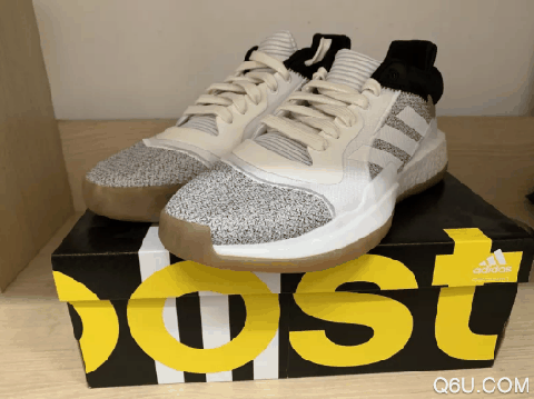 adidas marquee boost白灰开箱 marquee boost实战后跟缓震可以吗