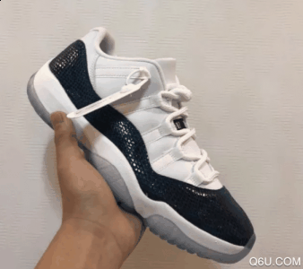 AJ11 Low发布了两双潮牌汇潮牌网店看起来很相似的鞋款（AJ11 Low蓝蛇和白蛇哪个更好 AJ11 Low蓝蛇、白蛇实物对比）