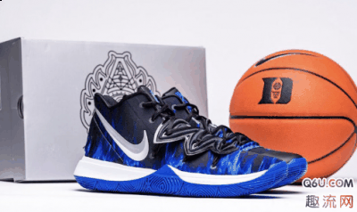 如今欧文5又有一潮牌品牌款全新的配色释出（Nike Kyrie 5杜克大学专属配色实物图 耐克欧文5杜克大学专属配色发售消息）