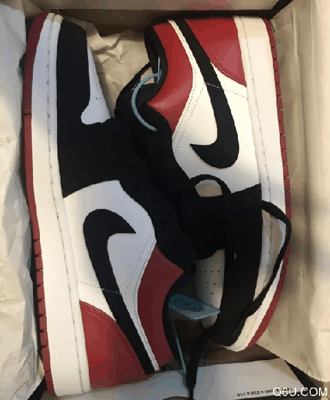 AJ1 Low黑脚趾上脚实拍 AJ1黑脚指为什么比AJ1黑红脚趾贵