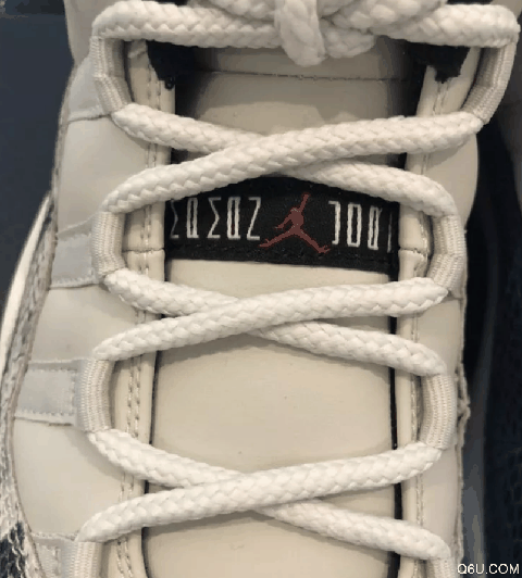 AJ11 low蓝蛇、白蛇全方位细节对比测评 AJ11蓝蛇、白蛇、粉蛇和青蛇哪个皮面材质好